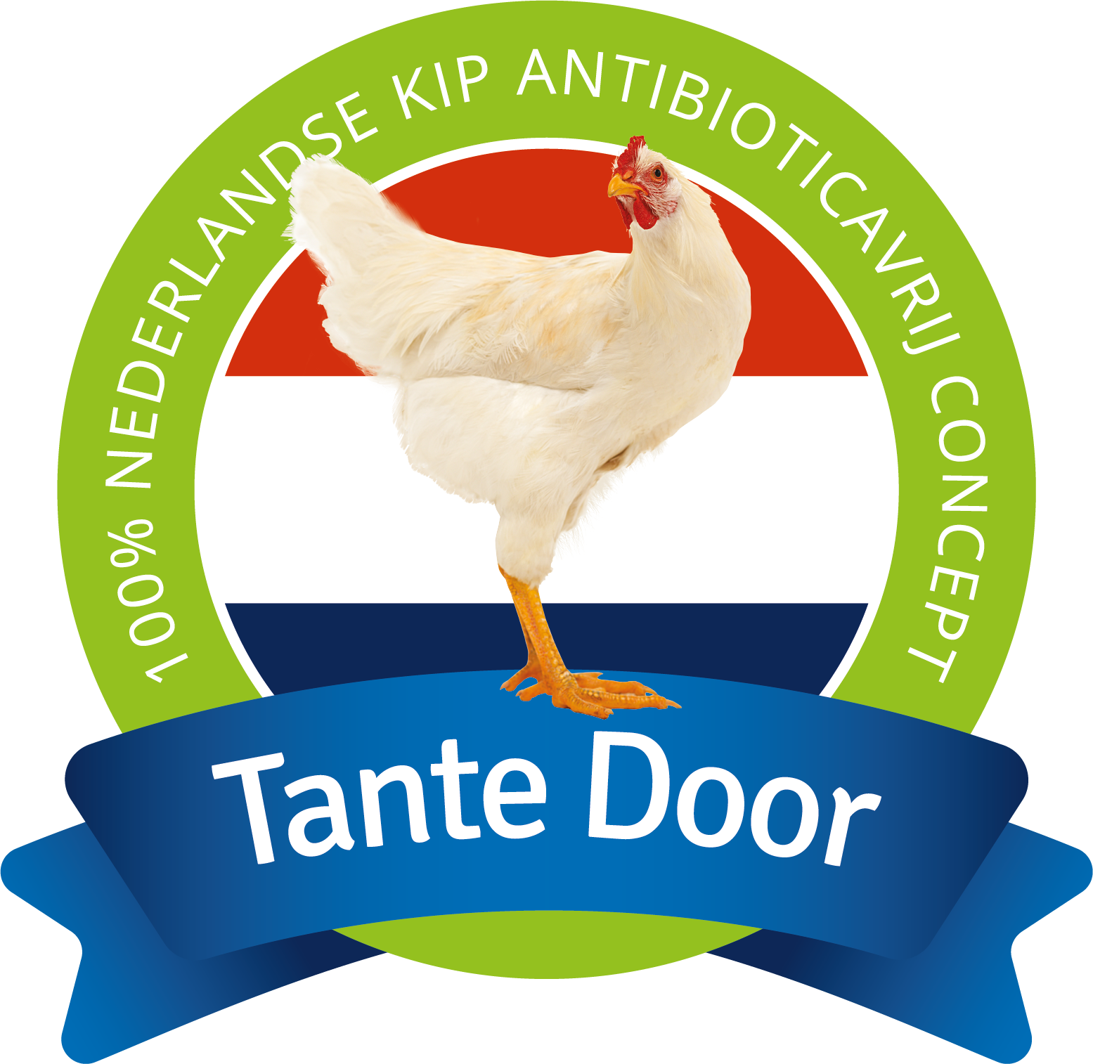 Logo Tante Door kip